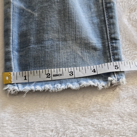 Aeropostle High Waisted Ankle Jeggings Distressed Denim 8 - Picture 12 of 15